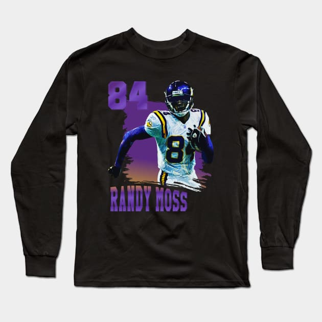 Randy moss || 84 Long Sleeve T-Shirt by Aloenalone